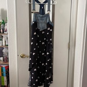 Overall topped jumper